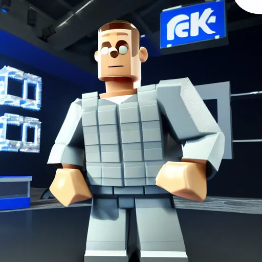 prompthunt: John Cena in Roblox 4K detail