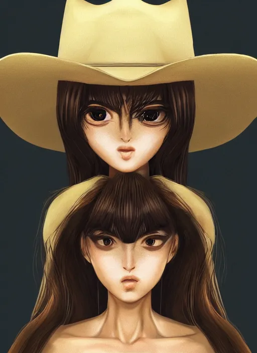 Image similar to a portrait one person, complexity, global lighting, detail, ultra sharpness, beautiful female sheriff body from games yoshihiro togashi style, big eyes, plump lips, a gunshot, global lighting, western saloon theme, detailed faces, blank faces, style by huyy nguyen,