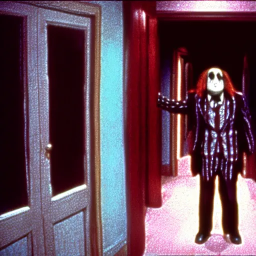 Image similar to Beetlejuice , film still from the movie The Shining