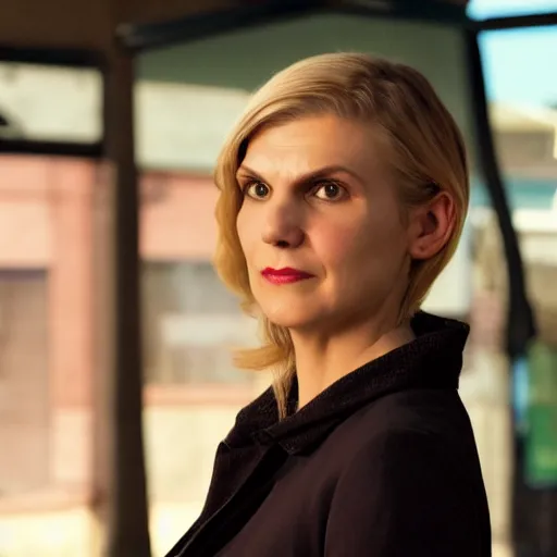 Image similar to Kim Wexler from Better Call Saul as a GTA character portrait