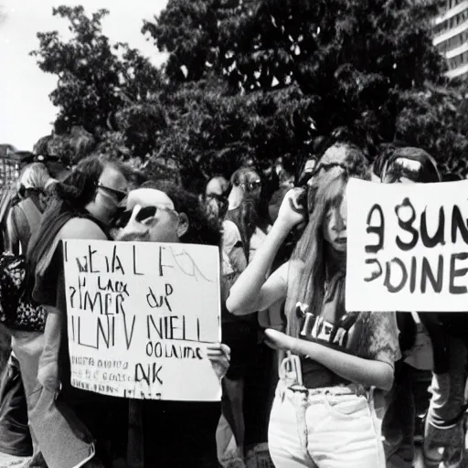 Image similar to protestor signs, 3 5 mm getty