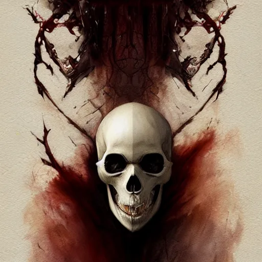 Prompt: A beautifully aesthetic rendering of a vampires skull, dark art, warm and soft and subdued colors, by Greg Rutkowski, Daarken, Julia Hetta, stefan gesell, Gothic art, Digital Painting, hyperrealism, Drawing, deviantart, digital illustration, trending on Artstation, hyperdetailed, watercolor, 8k resolution, photorealism