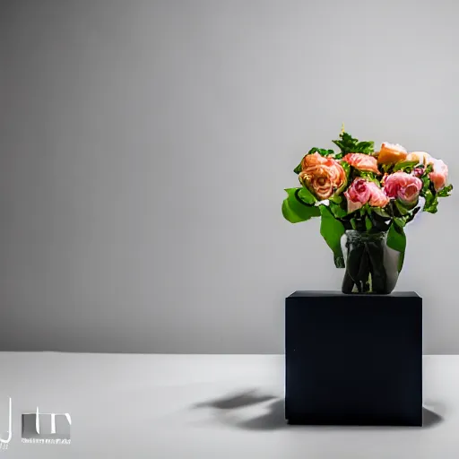 Prompt: an ultra high definition professional studio photograph, 5 0 mm f 1. 4 iso 1 0 0. the photo is set in a plain empty white studio room with a plain white plinth centrally located. the photo depicts a brick on the plinth in the centre of the photograph. three point light.