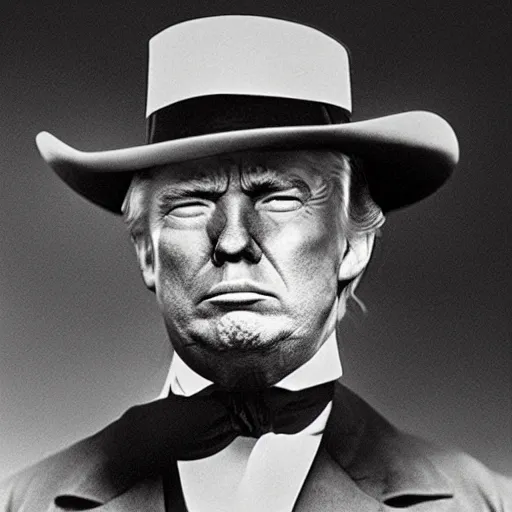 Image similar to an 1 8 0 0 s photo of donald trump playing the role of clint eastwood, squinting at high noon, in the style of a clint eastwood movie, the good, the bad and the ugly, distinguished, clint eastwood, vibe, glory days, mount rushmore, stern, resolve, formal, justice, american flag, independence, patriotism, symmetry, centered, balance