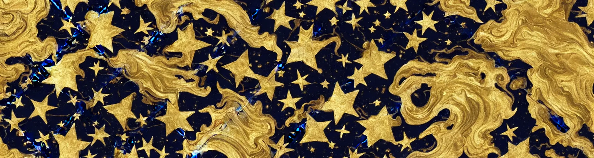 Prompt: overlord beautiful gracious baroque marble and gold in space, stars, clouds