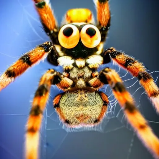 Image similar to cute and cuddly spider