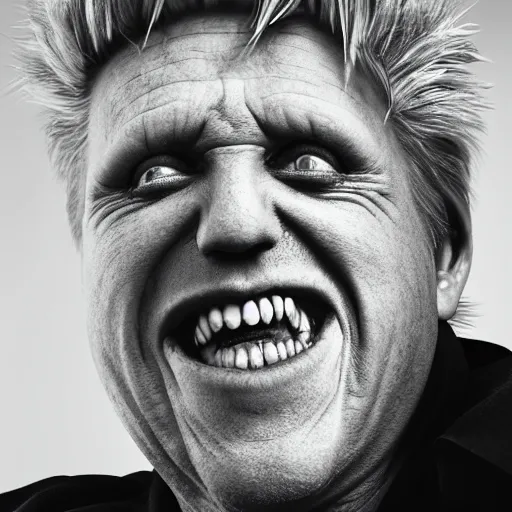 Image similar to centered detailed portrait of a caricature of Gary Busey by Alina Ivanchenko,Alessio Albi and Shin JeongHo, shot on 70mm, unreal engine