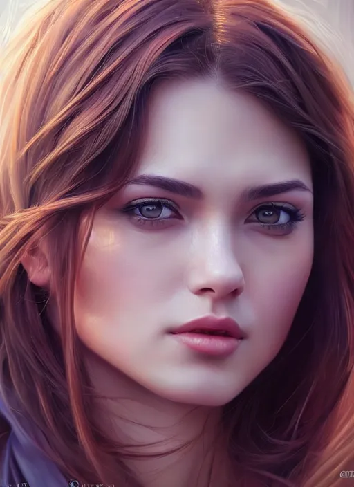 Image similar to photo of a gorgeous young woman in the style of stefan kostic, realistic, sharp focus, 8 k high definition, insanely detailed, intricate, elegant, art by stanley lau and artgerm