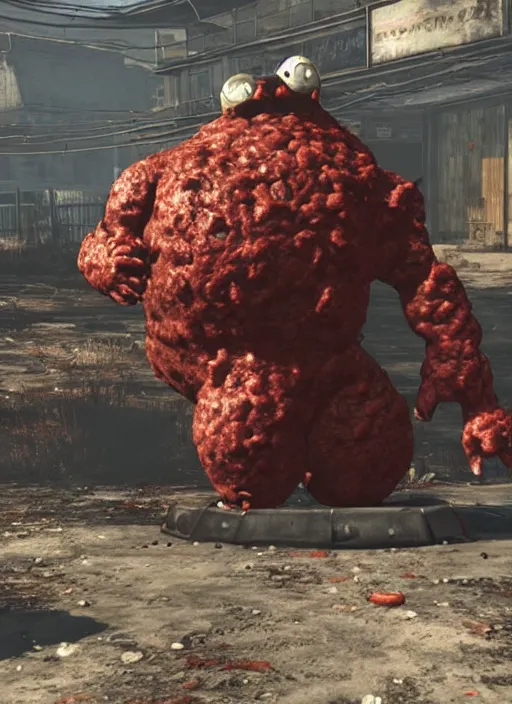 Image similar to Meatwad in fallout 4