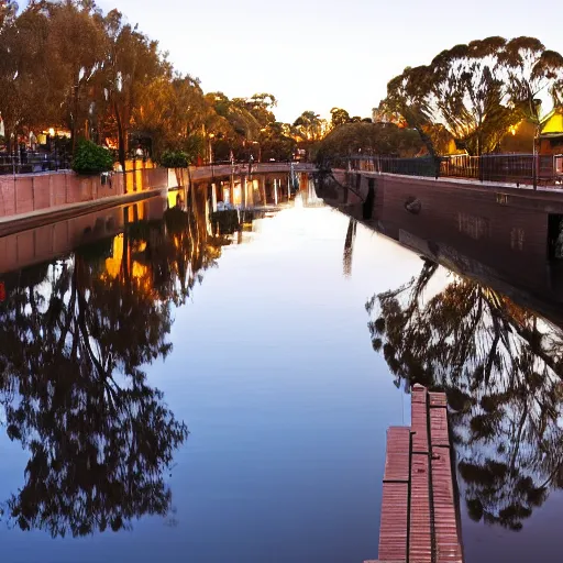 Image similar to adelaide, torrens river