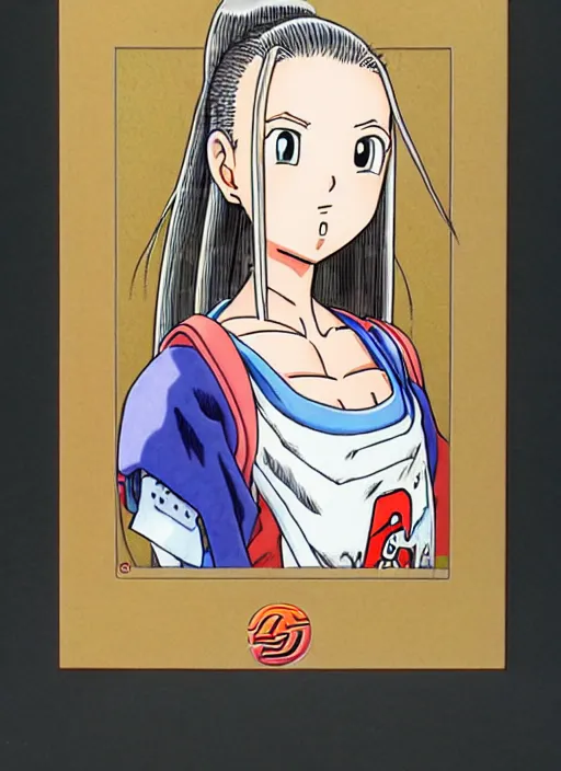 Image similar to a portrait of a pretty young lady by akira toriyama