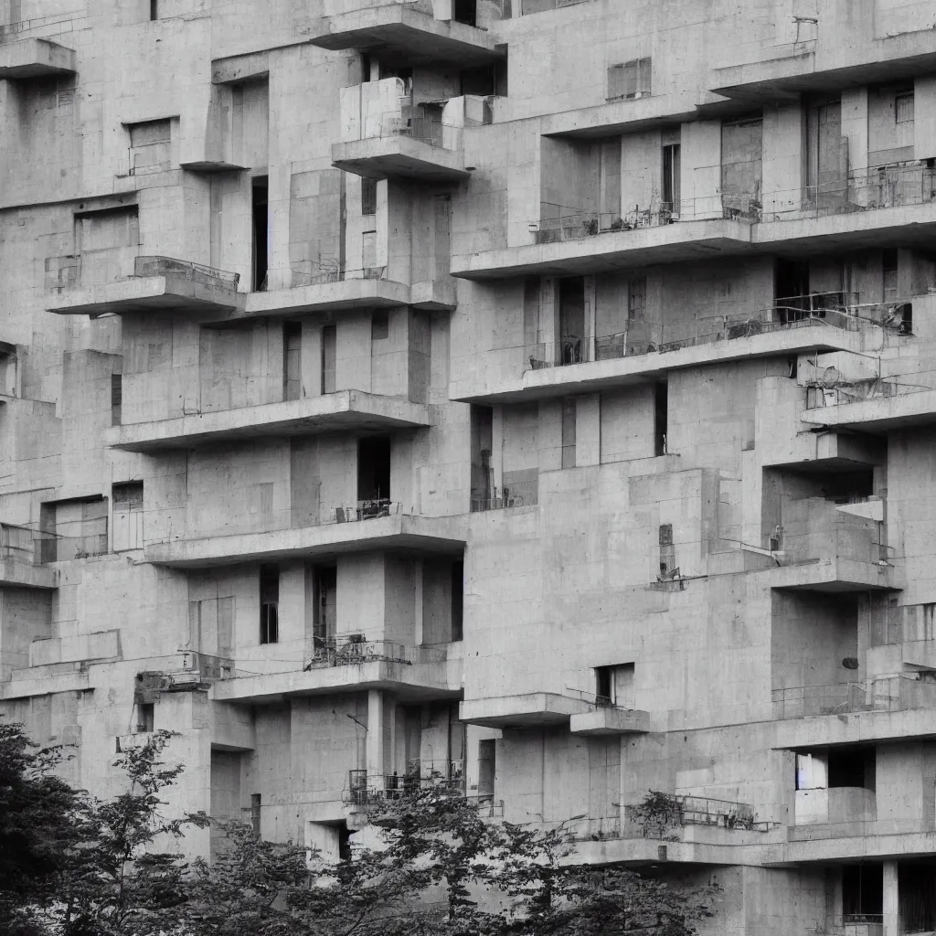 Prompt: the most beautiful building by le corbusier