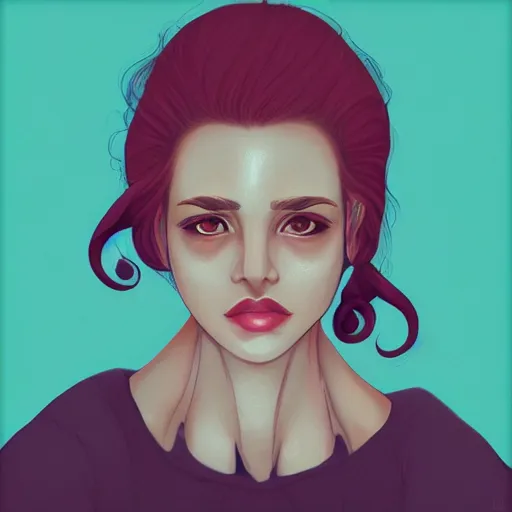 Image similar to face portrait of a woman inspired by lois van baarle, honeycomb on face