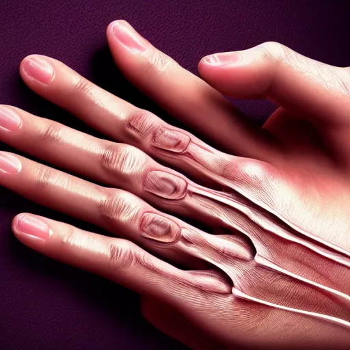 Prompt: a realistic photo of a human hand, 8k ultra realistic anatomy