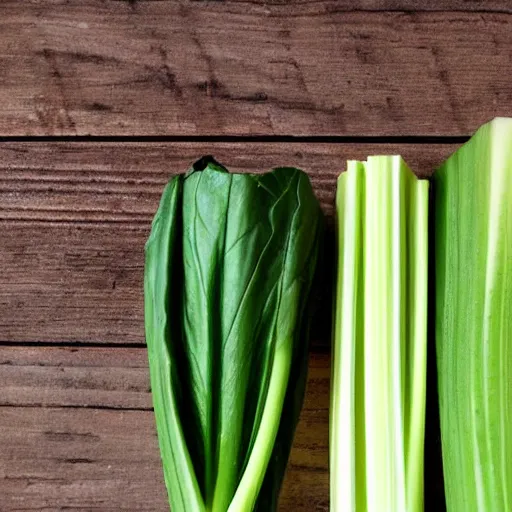 Image similar to among us eats celery