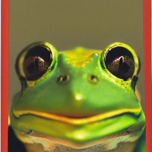 Image similar to Portrait of a frog from Centre Pompidou exhibition catalog