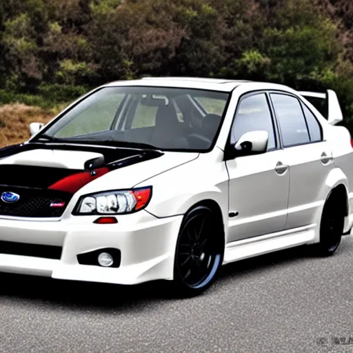 Image similar to a subaru WRX themed jet