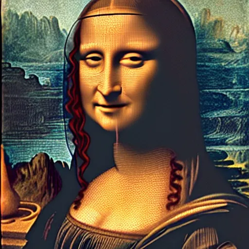 Mona Lisa at a New Jersey ShopRite parking lot trying | Stable ...