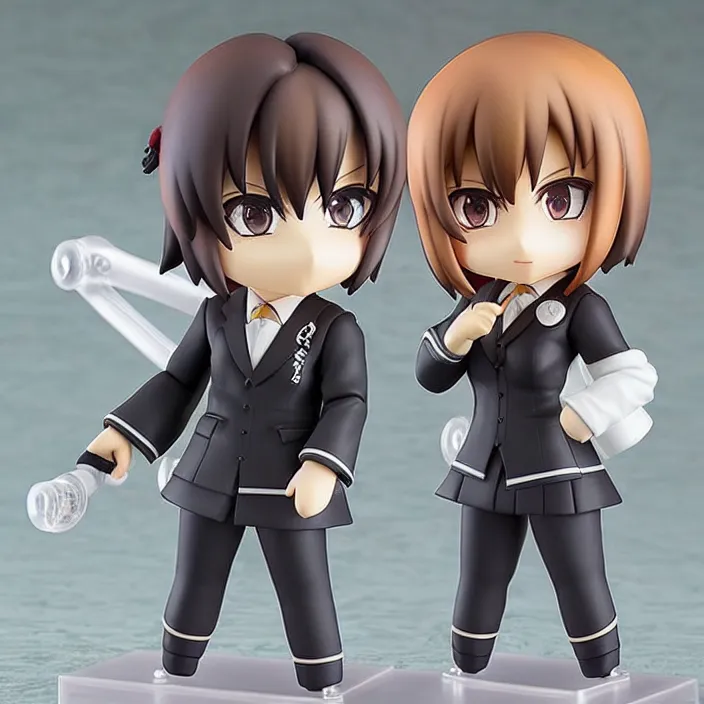 Image similar to bunta fujiwara, an anime nendoroid of bunta fujiwara, figurine, detailed product photo