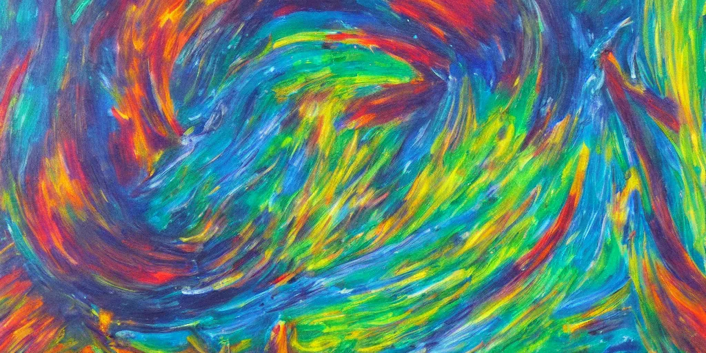Prompt: detailed painting of energy