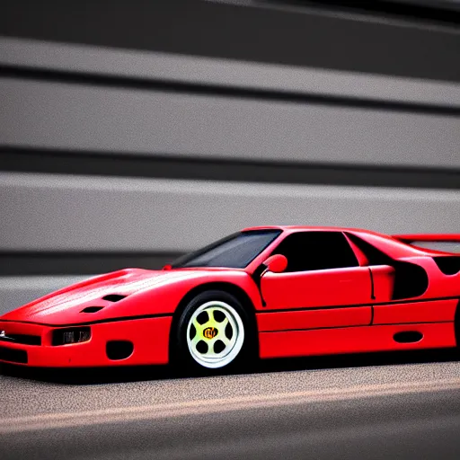 Prompt: ferrari f40, synthwave, high details, cinematic, 8k resolution, beautiful detailed, insanely intricate details, 8k,