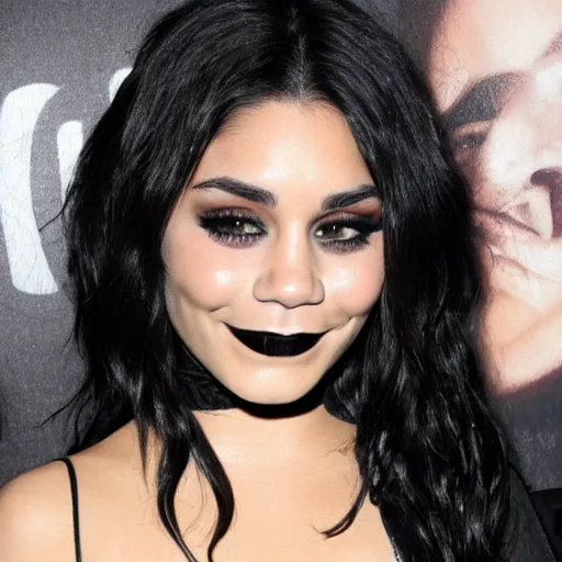 Image similar to Goth Vanessa Hudgens