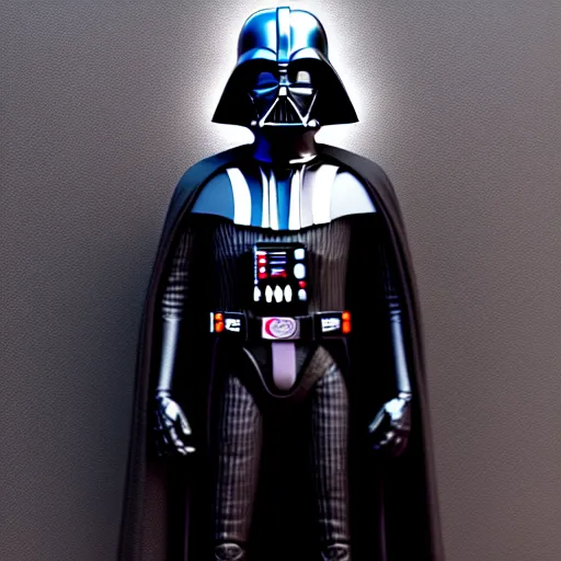 Prompt: darth vader, full body shot, pixar, disney, 3 d render, octane render, 4 k, hd