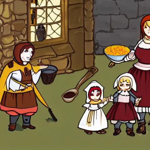 Image similar to mediaeval cooking mama