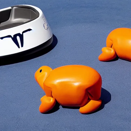 Image similar to hungry hungry hippos but its elons,'hungry hungry elons ', toy made by tesla spacex