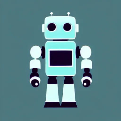 Prompt: a cute little robot. beautiful light. grainy and rough. soft colour scheme