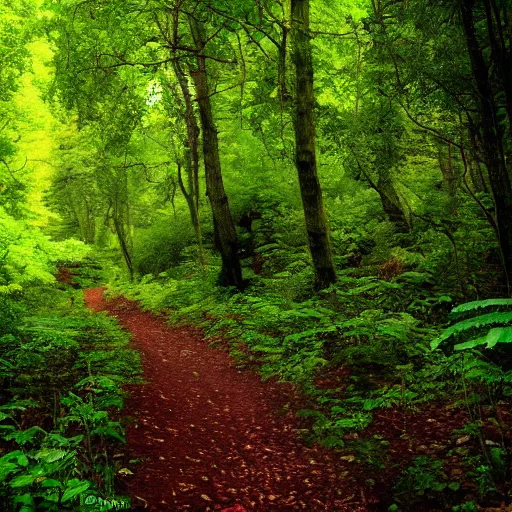 Prompt: really beautiful forest