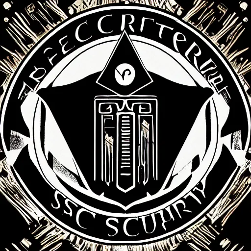 Prompt: secret society headquarters, digital art