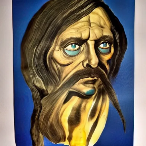 Image similar to Zdzislaw Bekinski made by Salvador Dali