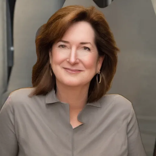 Image similar to kathleen kennedy as an evil villain