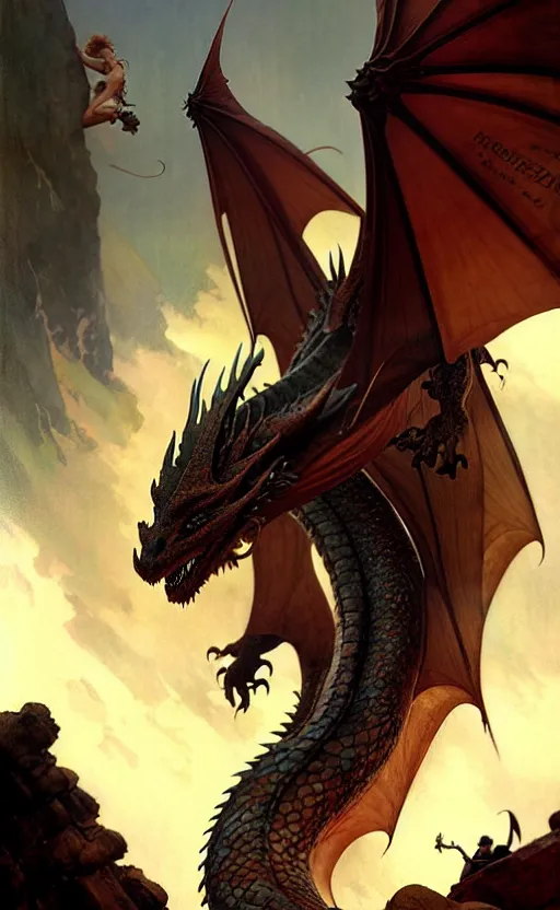 dragon gorgeous lighting by weta studio bautista and | Stable Diffusion ...