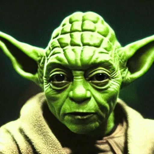 Image similar to joe rogan as yoda