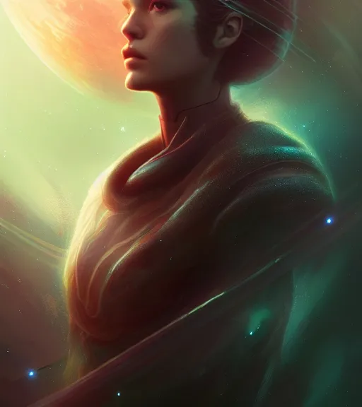 Image similar to space dream, beautiful, sharp focus, ultra detailed by leesha hannigan, ross tran, thierry doizon, kai carpenter, ignacio fernandez rios