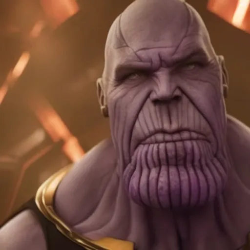 Prompt: thanos beatboxing