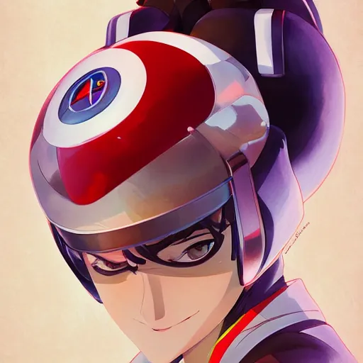 Image similar to speed racer, portrait shinkai makoto studio ghibli studio key hideaki anno sakimichan stanley artgerm lau rossdraws james jean marc simonetti elegant highly detailed digital painting artstation pixiv