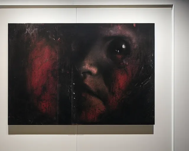 Image similar to eternal eclipse, a brutalist designed, rich deep colours, painted by guy denning, francis bacon, yoshitaka amano, sebastiao salgado, julia margaret cameron, adrian ghenie, james jean and petra cortright, part by gerhard richter, part by takato yamamoto. 8 k masterpiece.