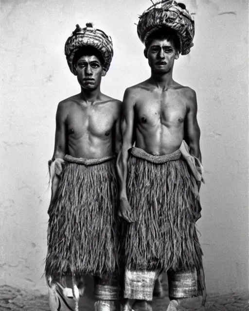 Prompt: Award winning reportage photo of Monegasque Natives wearing traditional garb by Dian Arbus, 85mm ND 5, perfect lighting, gelatin silver process