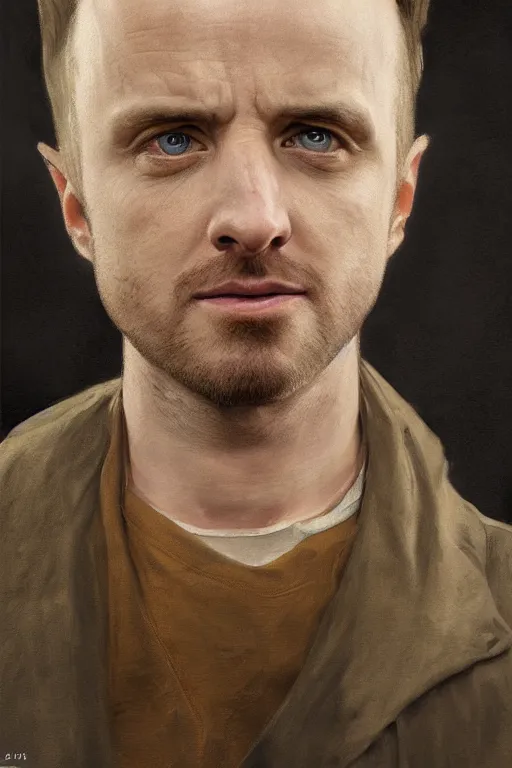 Prompt: photorealistic painting of Jesse Pinkman by Anders Zorn and Ramon Casas, highly detailed, vibrant lighting, cycles render, 8k, award-winning, trending on artstation