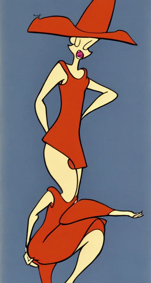 Image similar to girl by tex avery