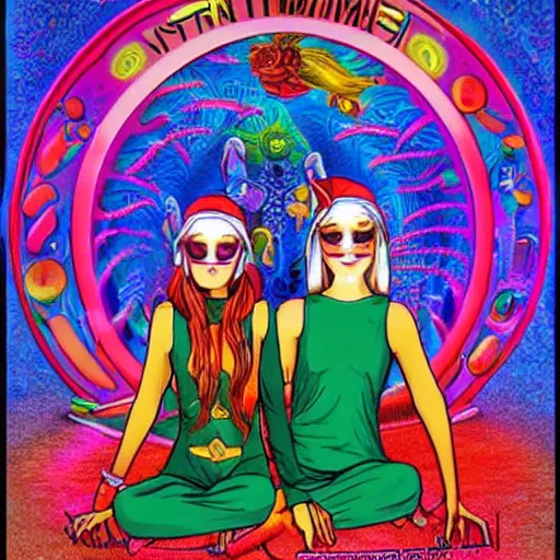 Prompt: The DMT Machine Elves