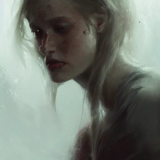 Image similar to young beautiful woman, high detail, dramatic light, digital art, painted by seb mckinnon and greg rutkowski, trending on artstation