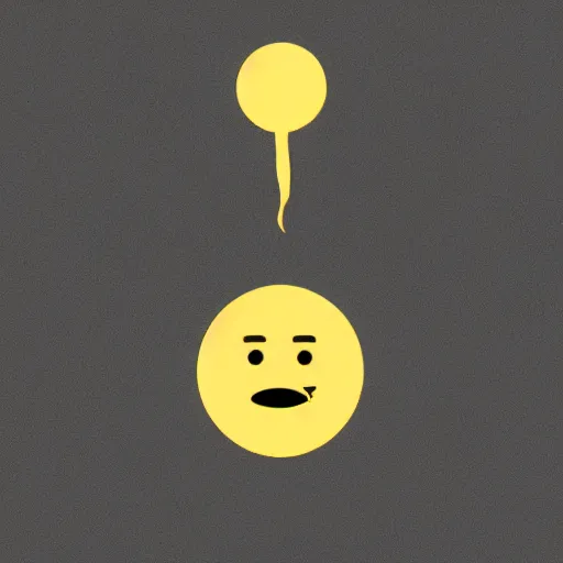 Image similar to wizard pondering his orb, discord emoji, 2 d, flat, orthographic, transparent background, svg