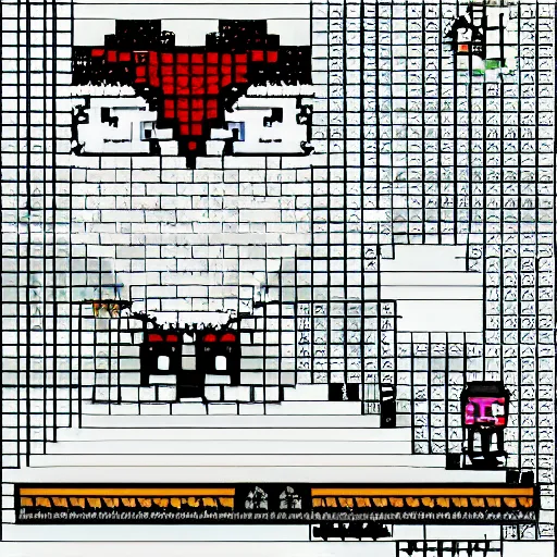 Prompt: sprite of a barn owl in a nes game, 8 - bit, detailed, deviantart, artstation