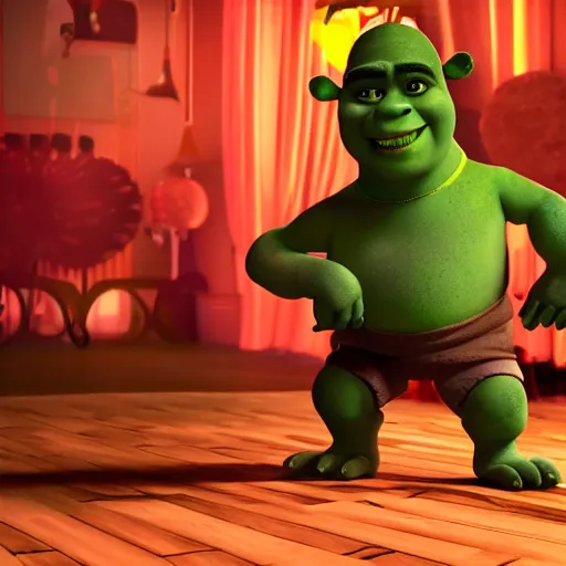 Shrek Dancing 