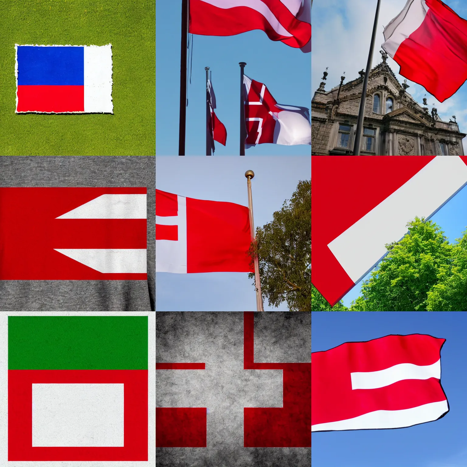 Prompt: The Danish flag