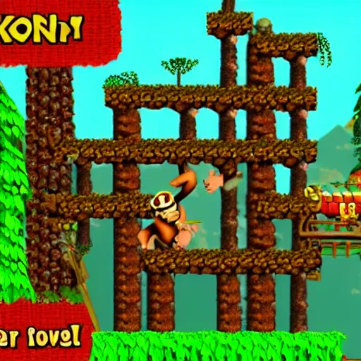 Image similar to Donkey Kong Country screenshot